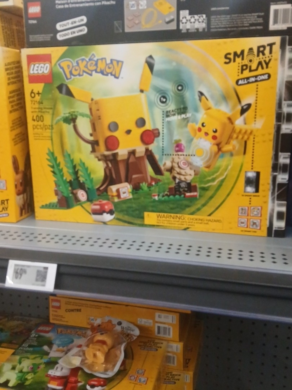 Lego Pokémon Pikachu Treehouse Smart Play Brick Included